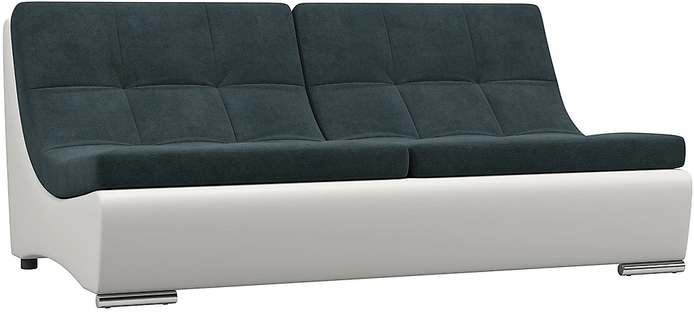 Угловой диван без подлокотников Монреаль Индиго