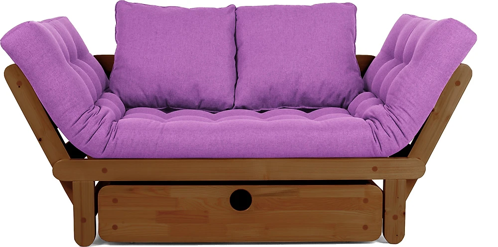 Прямой диван 150 см Сламбер Box Плум
