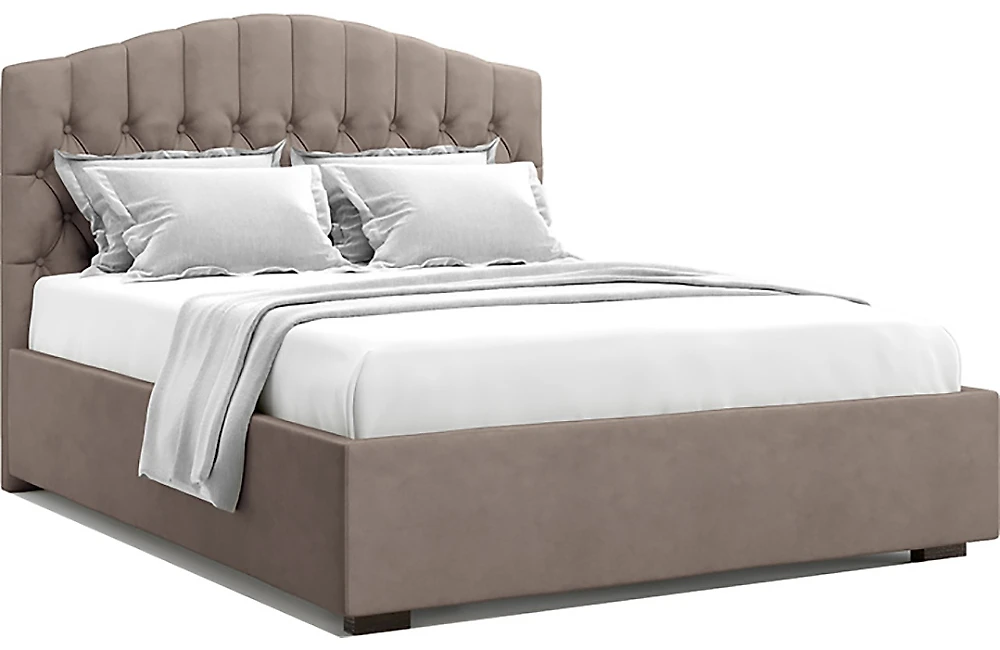 Большая двуспальная кровать Лугано Браун