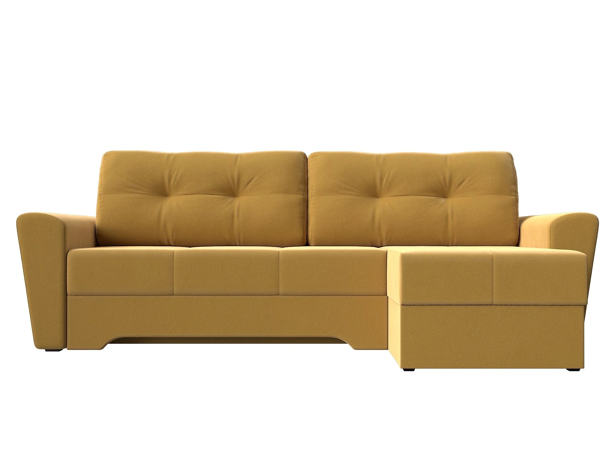 Жёлтый угловой диван  Амстердам Дизайн 24