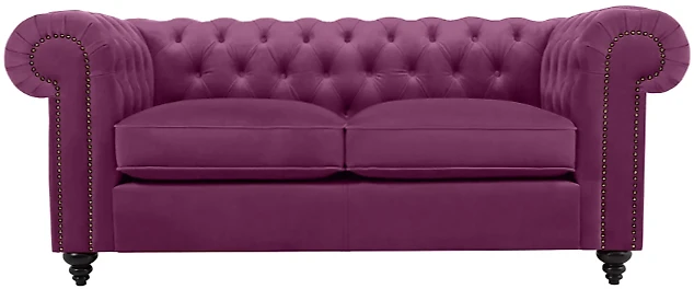 Фиолетовый диван Честер Классик Дизайн 11