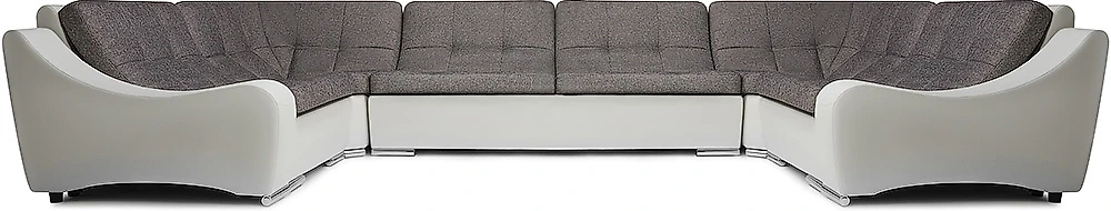 Угловой диван без боковин Монреаль-4 Кантри Графит