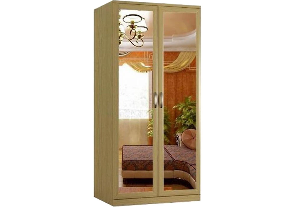 Шкаф для одежды с зеркалом Гамма-11 (Стелла)